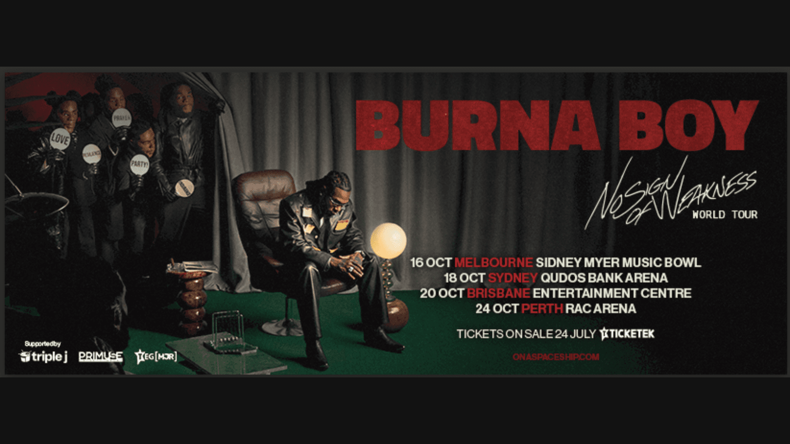 Burna Boy: No Sign of Weakness
